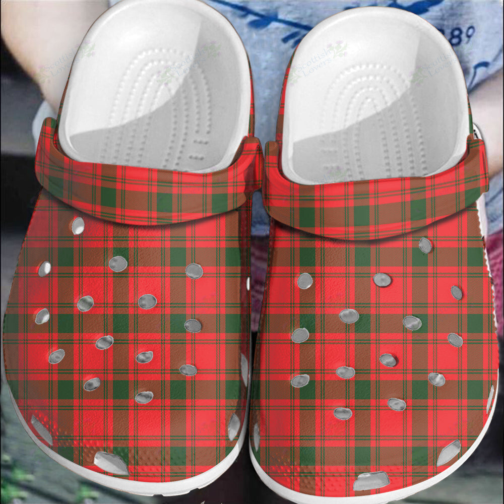 Clan MacQuarrie Modern Tartan Clogs Classic AG75 MacQuarrie Modern Tartan Tartan Today   