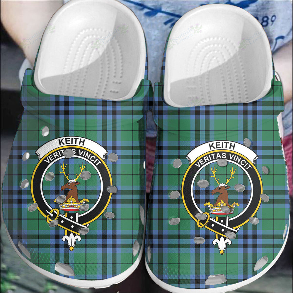 Clan Keith Ancient Tartan Crest Clogs Classic BO14 Keith Ancient Tartan Tartan Today   