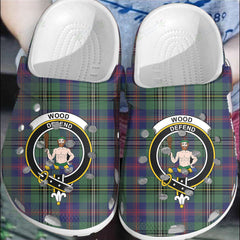 Clan Wood Modern Tartan Crest Clogs Classic VP33 Wood Modern Tartan Tartan Today   