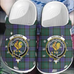 Clan Sinclair Hunting Modern Tartan Crest Clogs Classic GF11 Sinclair Hunting Modern Tartan Tartan Today   