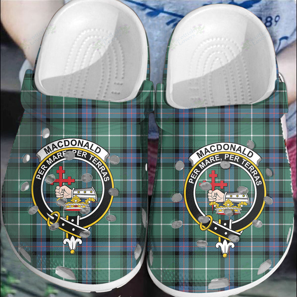 Clan MacDonald of the Isles Hunting Ancient Tartan Crest Clogs Classic UI96 MacDonald of the Isles Hunting Ancient Tartan Tartan Today   