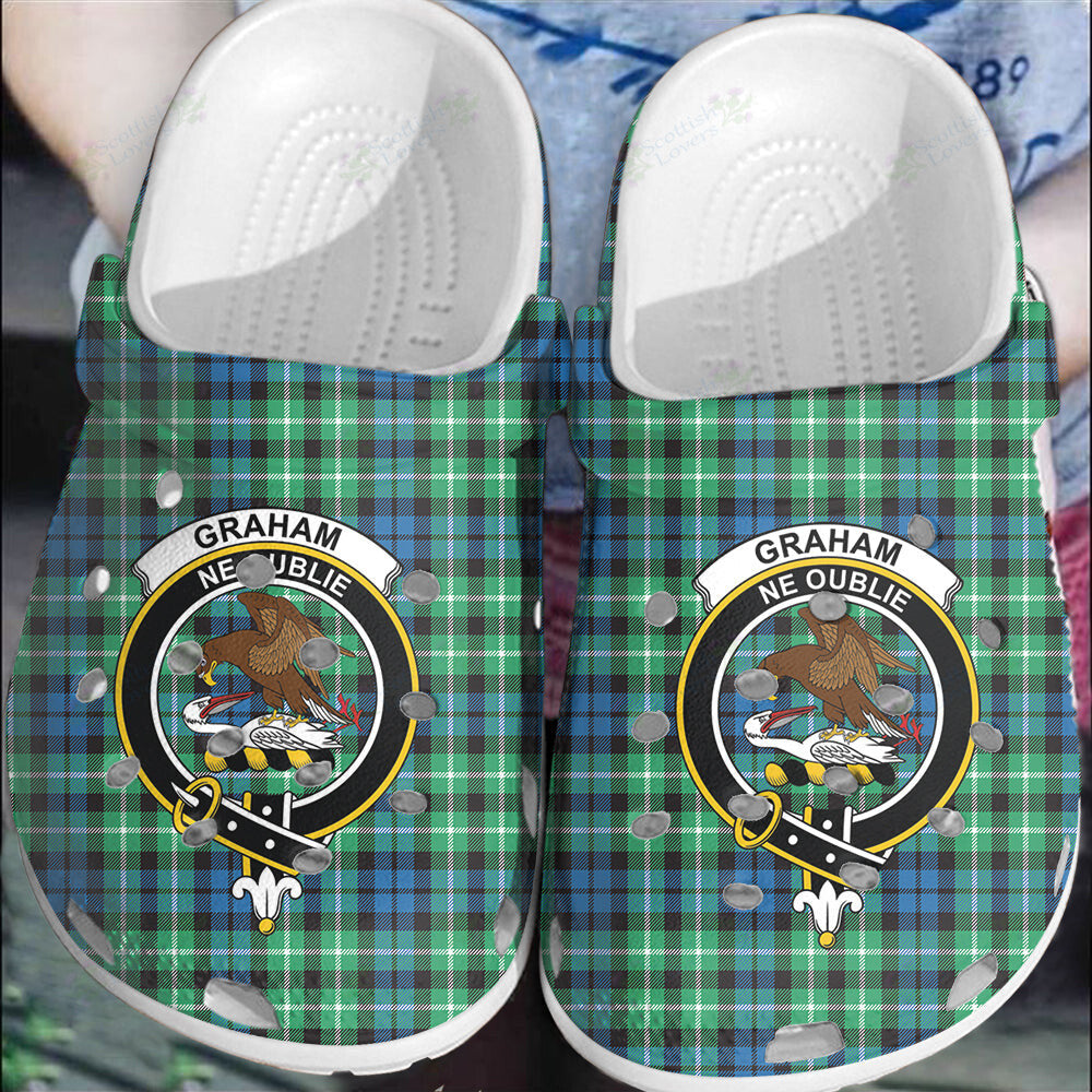 Clan Graham of Montrose Ancient Tartan Crest Clogs Classic MY56 Graham of Montrose Ancient Tartan Tartan Today   