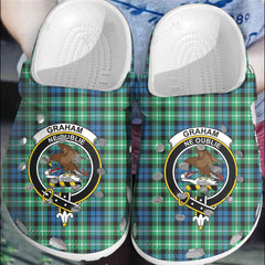 Clan Graham of Montrose Ancient Tartan Crest Clogs Classic MY56 Graham of Montrose Ancient Tartan Tartan Today   