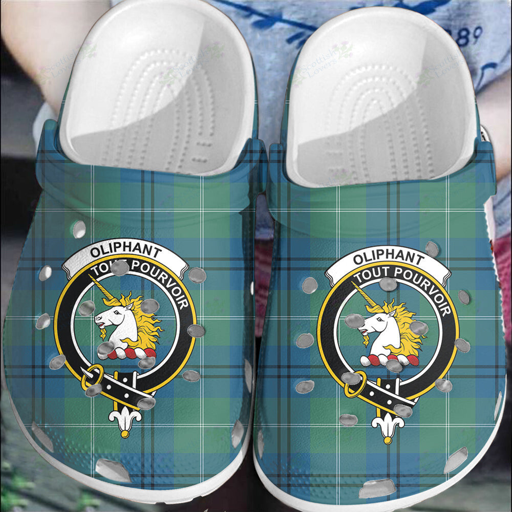 Clan Oliphant Ancient Tartan Crest Clogs Classic PS41 Oliphant Ancient Tartan Tartan Today   