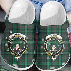 Clan Ross Hunting Modern Tartan Crest Clogs Classic CD88 Ross Hunting Modern Tartan Tartan Today   