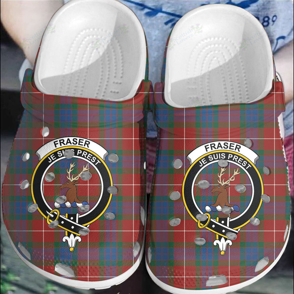 Clan Fraser Ancient Tartan Crest Clogs Classic AY50 Fraser Ancient Tartan Tartan Today   