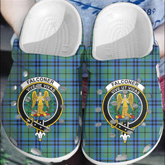 Clan Falconer Tartan Crest Clogs Classic CJ24 Falconer Tartan Tartan Today   