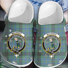 Clan MacInnes Ancient Tartan Crest Clogs Classic SG25 MacInnes Ancient Tartan Tartan Today   