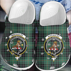 Clan MacAulay Hunting Ancient Tartan Crest Clogs Classic KH74 MacAulay Hunting Ancient Tartan Tartan Today   