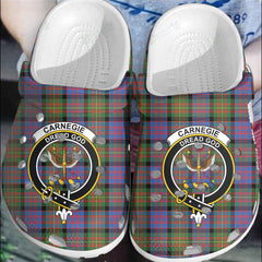Clan Carnegie Ancient Tartan Crest Clogs Classic MQ35 Carnegie Ancient Tartan Tartan Today   