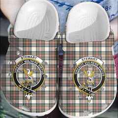 Clan Stewart Dress Ancient Tartan Crest Clogs Classic VV44 Stewart Dress Ancient Tartan Tartan Today   