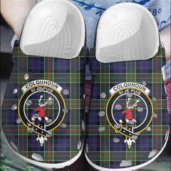 Clan Colquhoun Modern Tartan Crest Clogs Classic NW64 Colquhoun Modern Tartan Tartan Today   