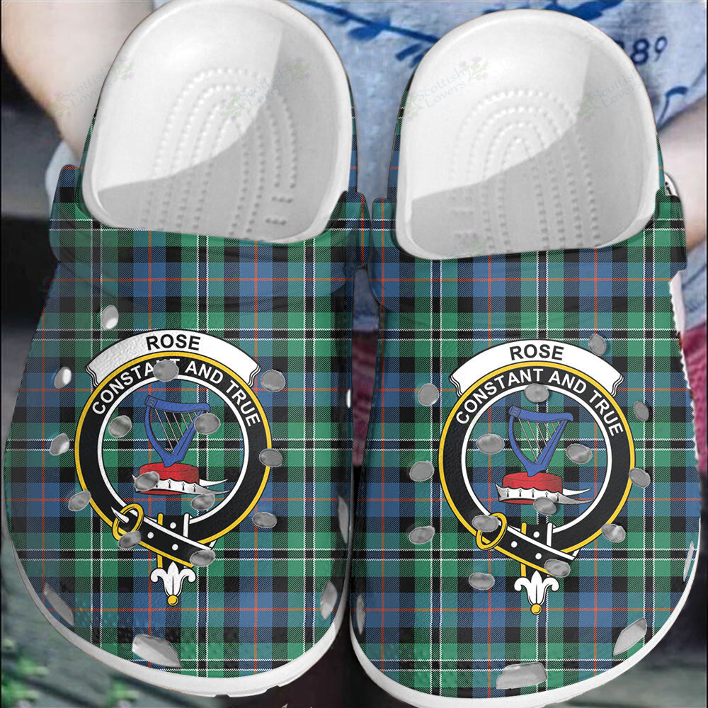 Clan Rose Hunting Ancient Tartan Crest Clogs Classic VY17 Rose Hunting Ancient Tartan Tartan Today   