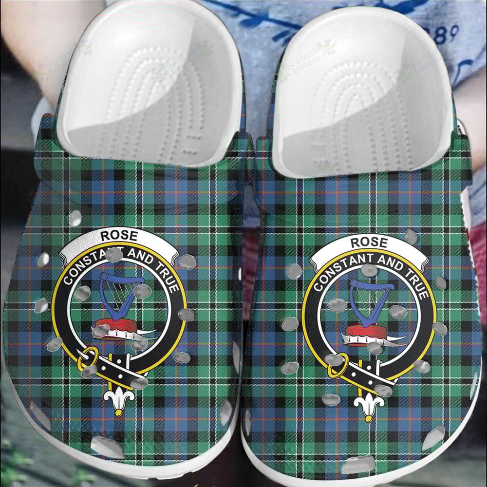 Clan Rose Hunting Ancient Tartan Crest Clogs Classic PH54 Rose Hunting Ancient Tartan Tartan Today   