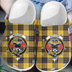 Clan MacLeod of Lewis Ancient Tartan Crest Clogs Classic JR35 MacLeod of Lewis Ancient Tartan Tartan Today   