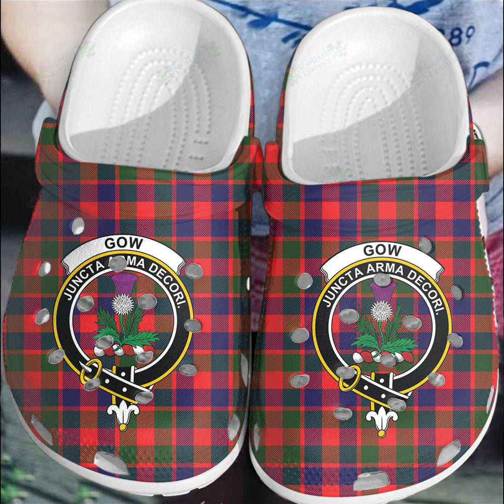 Clan Gow Modern Tartan Crest Clogs Classic RI86 Gow Modern Tartan Tartan Today   