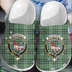 Clan MacDonald Lord of the Isles Hunting Tartan Crest Clogs Classic YR95 MacDonald Lord of the Isles Hunting Tartan Tartan Today   