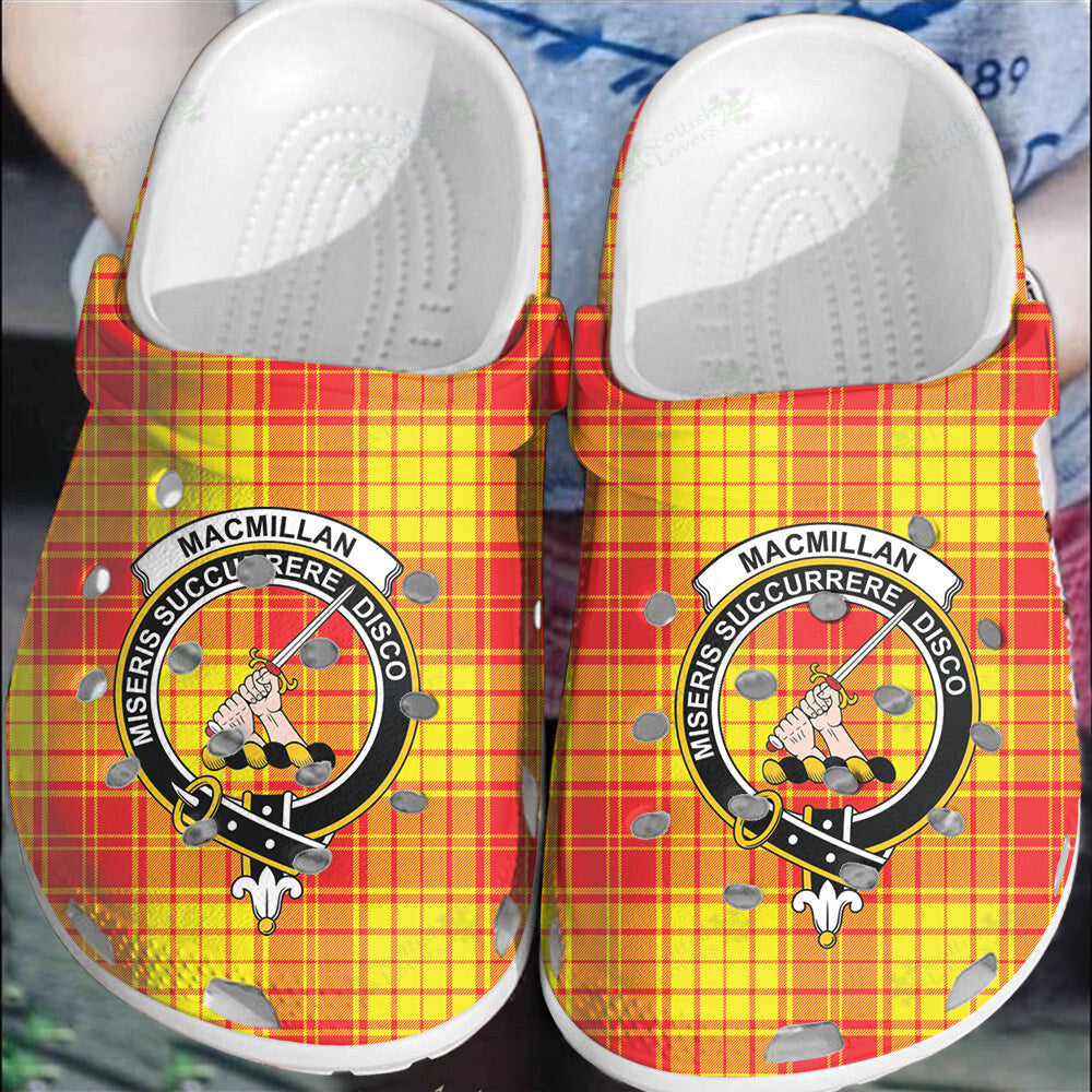 Clan MacMillan  Tartan Crest Clogs Classic CT79 MacMillan Clan Tartan Tartan Today   