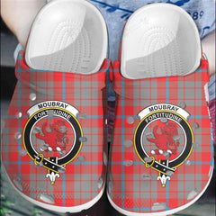Clan Moubray Tartan Crest Clogs Classic WC56 Moubray Tartan Tartan Today   