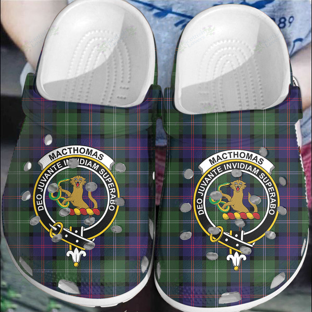 Clan MacThomas Modern Tartan Crest Clogs Classic XS85 MacThomas Modern Tartan Tartan Today   