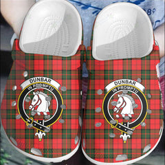 Clan Dunbar Modern Tartan Crest Clogs Classic FU13 Dunbar Modern Tartan Tartan Today   