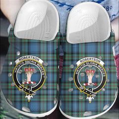 Clan Robertson Hunting Ancient Tartan Crest Clogs Classic ZU96 Robertson Hunting Ancient Tartan Tartan Today   