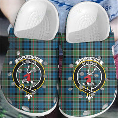 Clan Colquhoun Ancient Tartan Crest Clogs Classic PZ26 Colquhoun Ancient Tartan Tartan Today   
