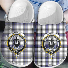 Clan Hannay Modern Tartan Crest Clogs Classic RR63 Hannay Modern Tartan Tartan Today   