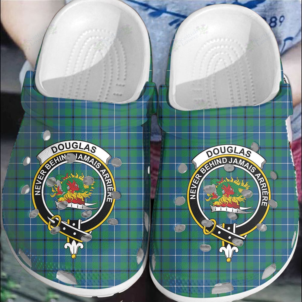 Clan Douglas Ancient Tartan Crest Clogs Classic ZK69 Douglas Ancient Tartan Tartan Today   