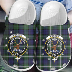 Clan Forbes Modern Tartan Crest Clogs Classic FU51 Forbes Modern Tartan Tartan Today   