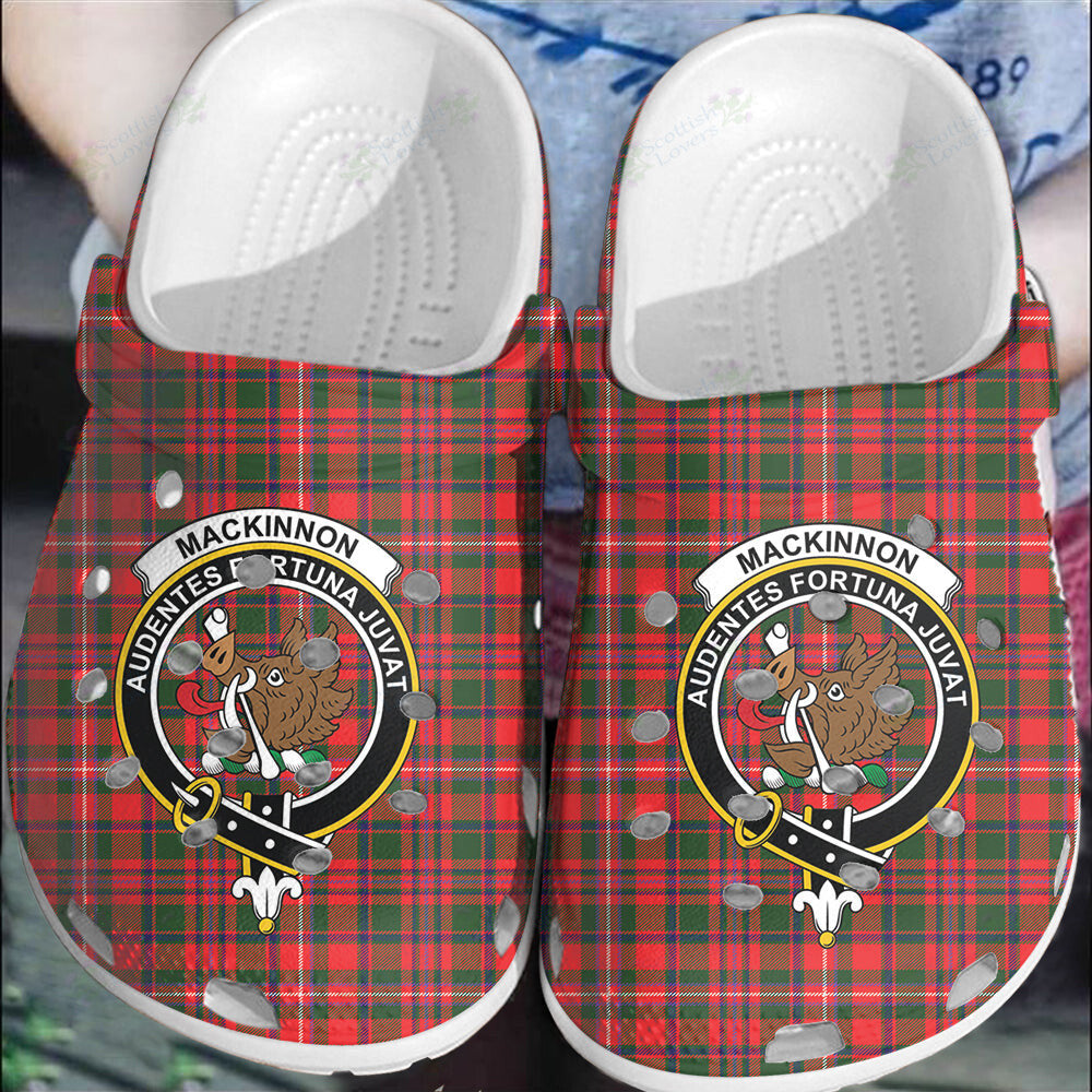 Clan MacKinnon Modern Tartan Crest Clogs Classic KD99 MacKinnon Modern Tartan Tartan Today   