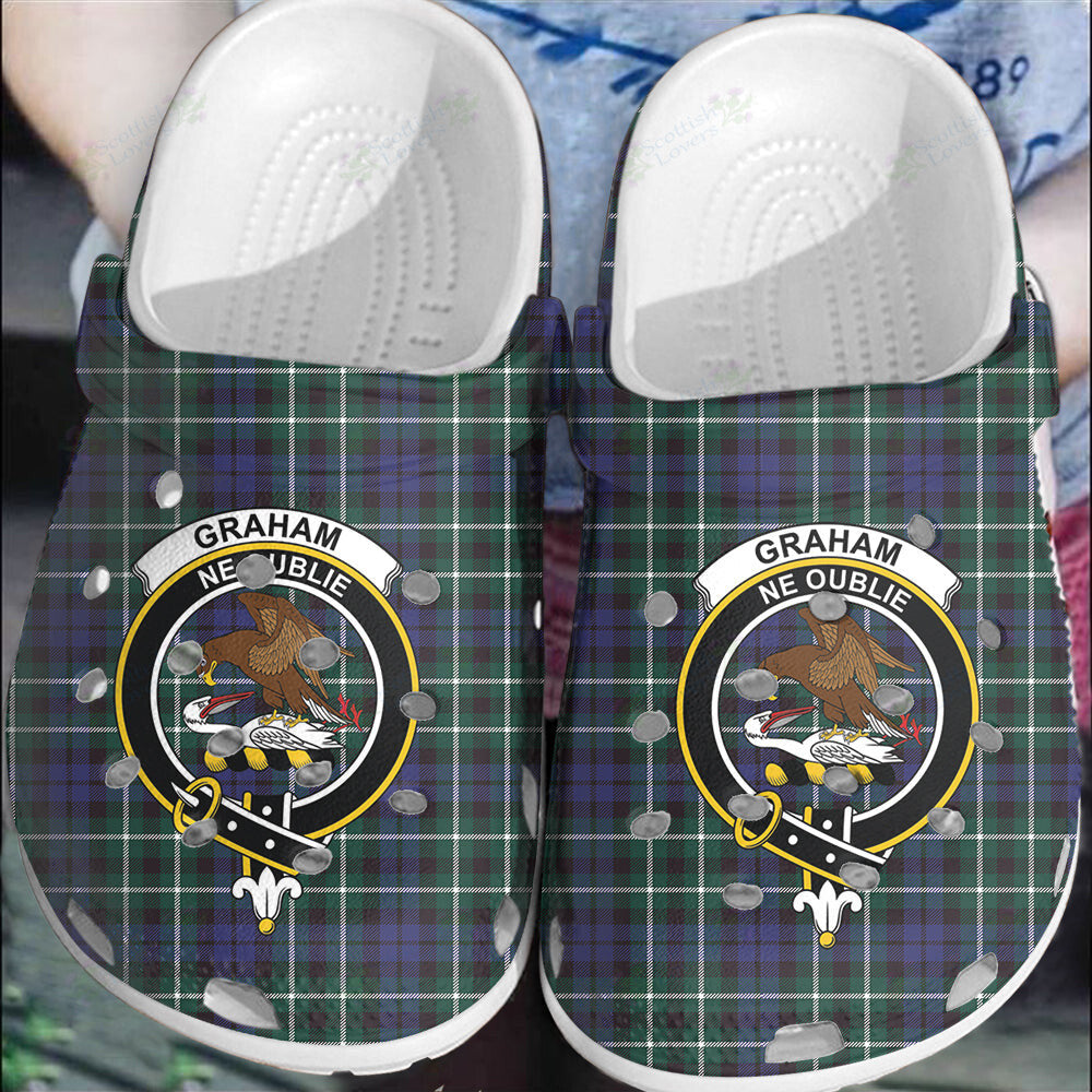 Clan Graham of Montrose Modern Tartan Crest Clogs Classic GH10 Graham of Montrose Modern Tartan Tartan Today   