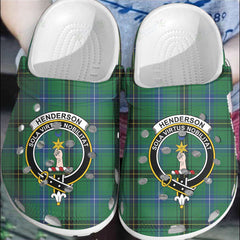 Clan Henderson Ancient Tartan Crest Clogs Classic NR46 Henderson Ancient Tartan Tartan Today   