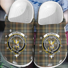 Clan Stewart Hunting Weathered Tartan Crest Clogs Classic HY45 Stewart Hunting Weathered Tartan Tartan Today   