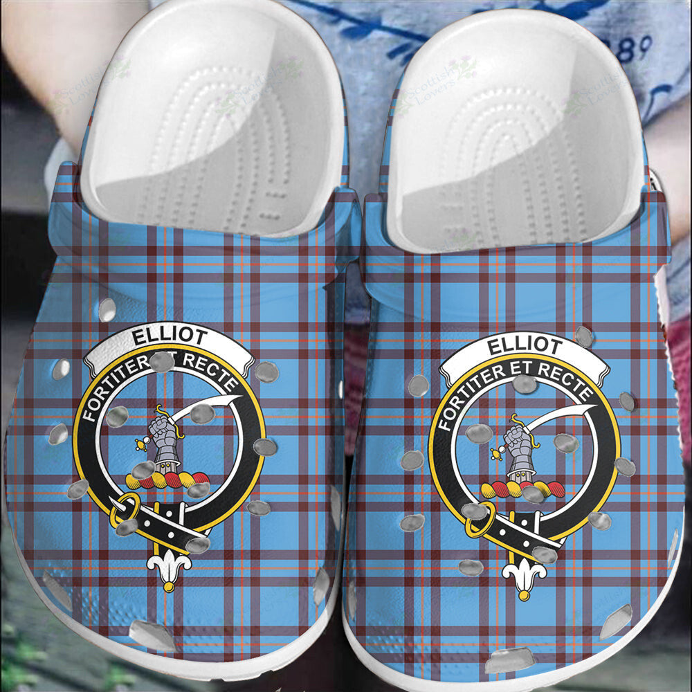 Clan Elliot Ancient Tartan Crest Clogs Classic ZY71 Elliot Ancient Tartan Tartan Today   
