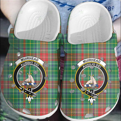 Clan Muirhead Tartan Crest Clogs Classic