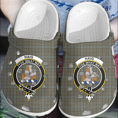 Clan Haig Check Tartan Crest Clogs Classic OU50 Haig Check Tartan Tartan Today   