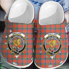 Clan Sinclair Ancient Tartan Crest Clogs Classic LS25 Sinclair Ancient Tartan Tartan Today   