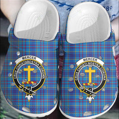Clan Mercer Modern Tartan Crest Clogs Classic TT72 Mercer Modern Tartan Tartan Today   