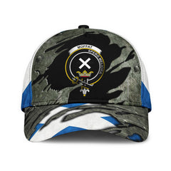 Clan Moffat Tartan Crest Classic Cap RA41 Moffat Tartan PNKGr   