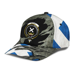 Clan Moffat Tartan Crest Classic Cap RA41 Moffat Tartan PNKGr   