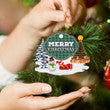Clan Johnston Ancient "Merry Christmas" Tartan Acrylic Ornament GK15 Johnston Ancient Tartan Tartan Christmas   