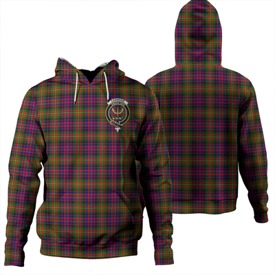 Clan Carnegie Modern Tartan Hoodie Crest GEFAQHSQ-1