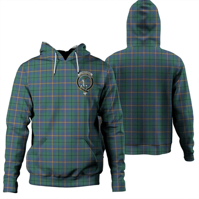 Clan Carmichael Ancient Tartan Hoodie Crest