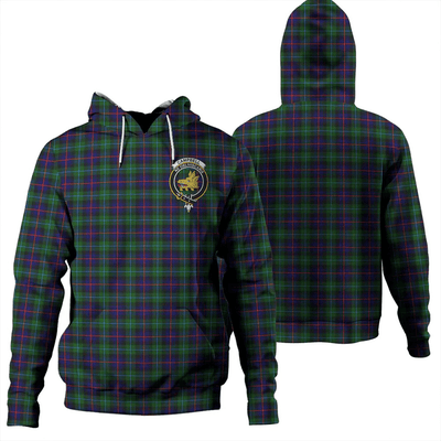 Clan Campbell of Cawdor Modern Tartan Hoodie Crest