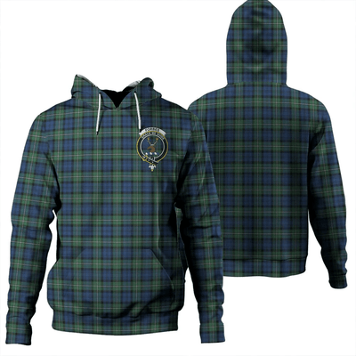 Clan Forbes Ancient Tartan Hoodie Crest DKXI305W-1