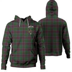 Clan Crosbie Tartan Hoodie Crest MJSHWAIK-1 Crosbie Tartan Hoodies   