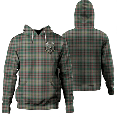Clan Craig Ancient Tartan Hoodie Crest 1E2ANRWJ-1