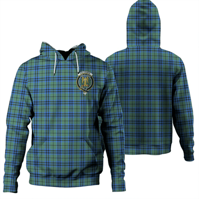 Clan Falconer Tartan Hoodie Crest