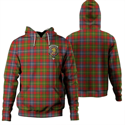 Clan Forrester Tartan Hoodie Crest
